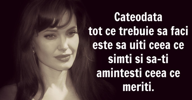Cele mai frumoase citate ale Angelinei Jolie