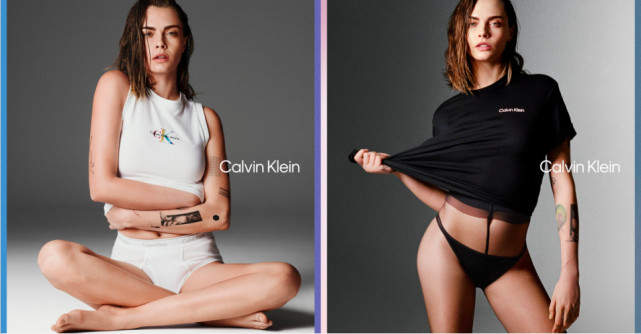Calvin Klein a lansat campania Pride 2024 This Is Love, cu Cara Delevingne și Jeremy Pope
