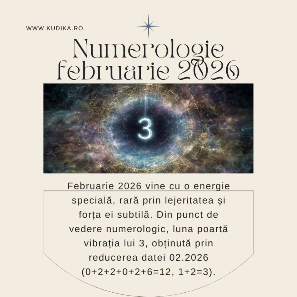 Februarie 2026 îți deblochează vocea interioară. Vibrația numerologică 3 să te afirmi, să vindeci și să alegi mai clar