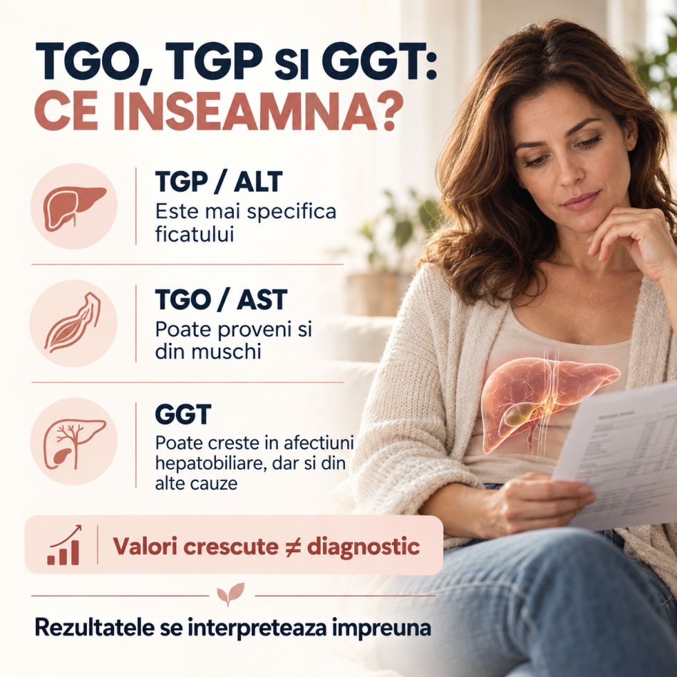 Ficatul poate avea probleme fără să te doară: analizele care arată cum funcționează și ce înseamnă TGO, TGP și GGT