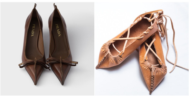 Opinicile Prada: Brandul ar fi transformat opincile românești în...pantofi de lux