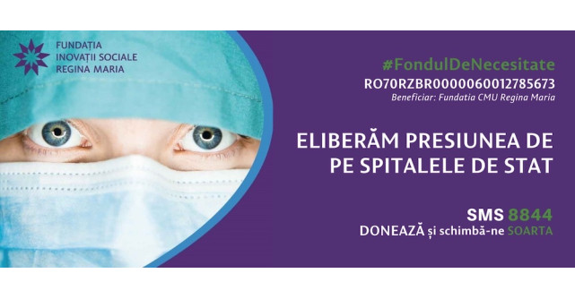 Donatie: Fundatia Inovatii Sociale Regina Maria achizitioneaza un ventilator ATI