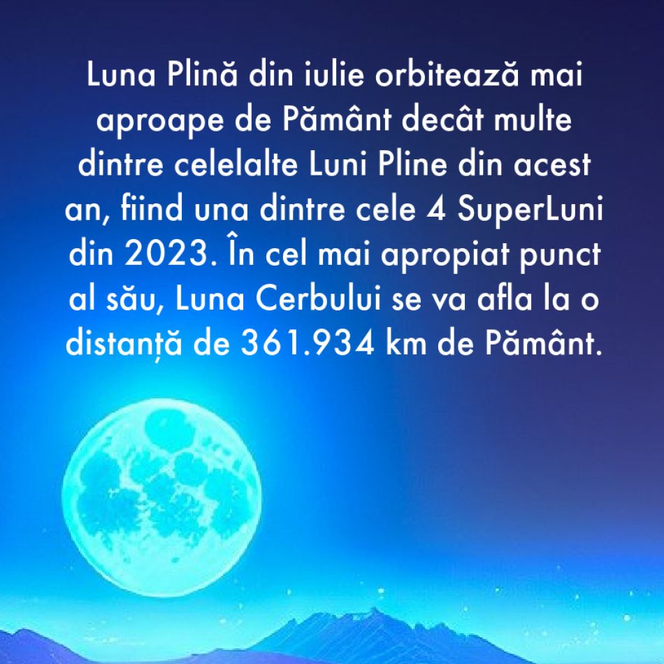 Super Luna Plină în Capricorn de pe 3 iulie are puterea a 100 de luni. Divinitatea lucrează prin noi