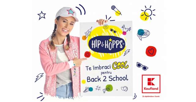 Kaufland România lansează noua marcă proprie de haine pentru școlari, Hip&Hopps