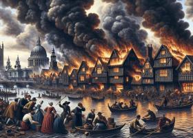 Blestemul anului 1666: Focul care a mistuit Londra. Care este semnificația numerologică a lui 1666