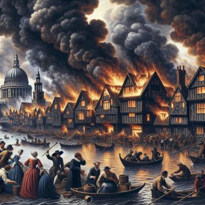 Blestemul anului 1666: Focul care a mistuit Londra. Care este semnificația numerologică a lui 1666