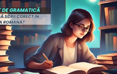 Test de gramatica: Stii sa scrii corect in limba romana?