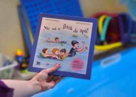 Nu mi-e frica de apa! – prima carte cu si pentru copii, dedicata educatiei acvatice
