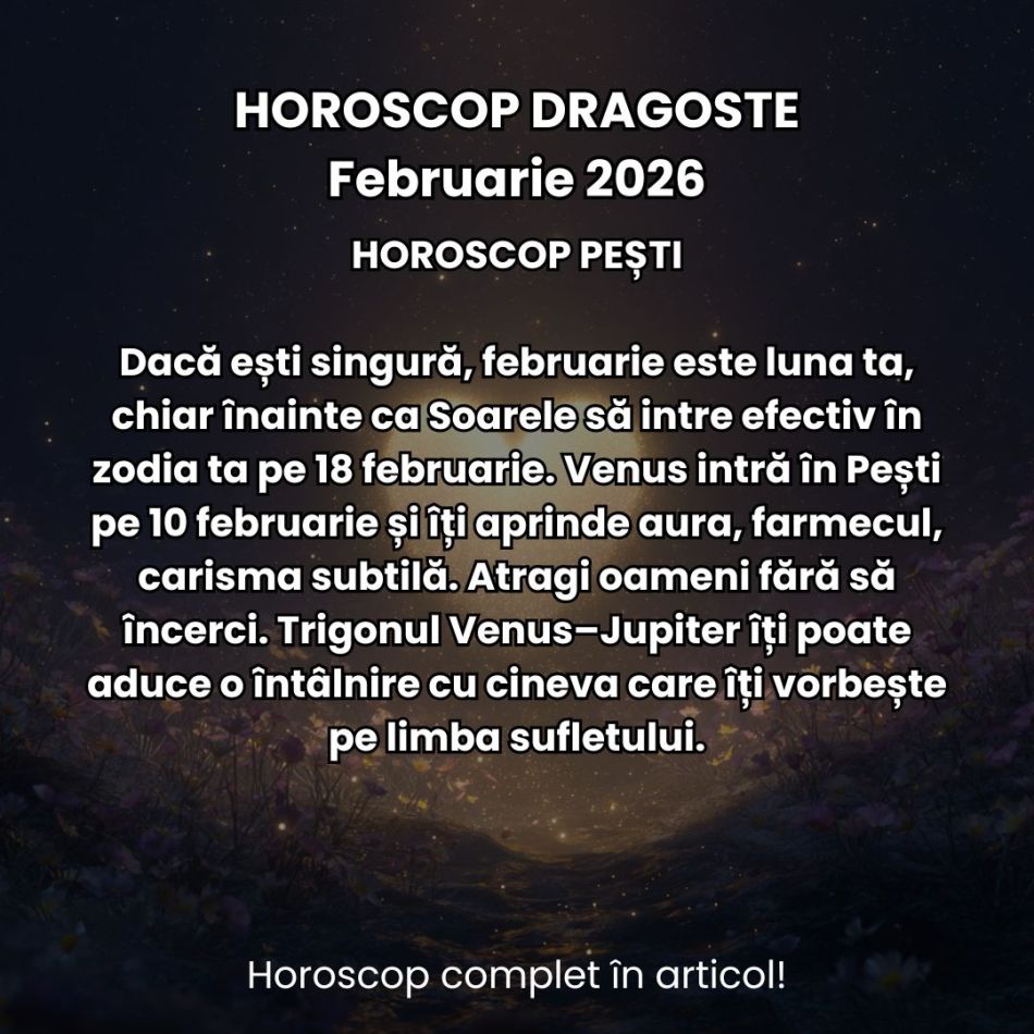 Horoscop Dragoste Februarie 2026: În luna iubirii, eclipsa ne prinde cu alegeri grele: dragostea din trecut vs. cea din prezent