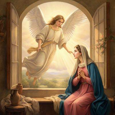 Sărbătoare azi, 25 martie – Buna Vestire: Ce NU ai voie să faci azi și ce rugăciune să spui pentru ajutor de la Maica Domnului