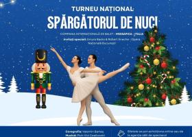 SPĂRGĂTORUL DE NUCI în turneu naţional cu Compania Internațională de Balet Messapica – Italia, între 14 şi 28 noiembrie