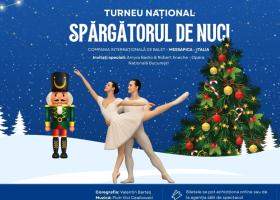 SPĂRGĂTORUL DE NUCI în turneu naţional cu Compania Internațională de Balet Messapica – Italia, între 14 şi 28 noiembrie