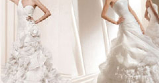 25 Modele fascinante de rochii de mireasa cu volanase