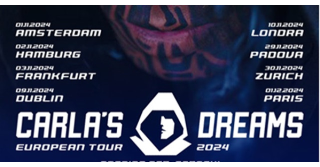 Carla's Dreams anunță turneul european: emoție și muzică în cele mai mari orașe!