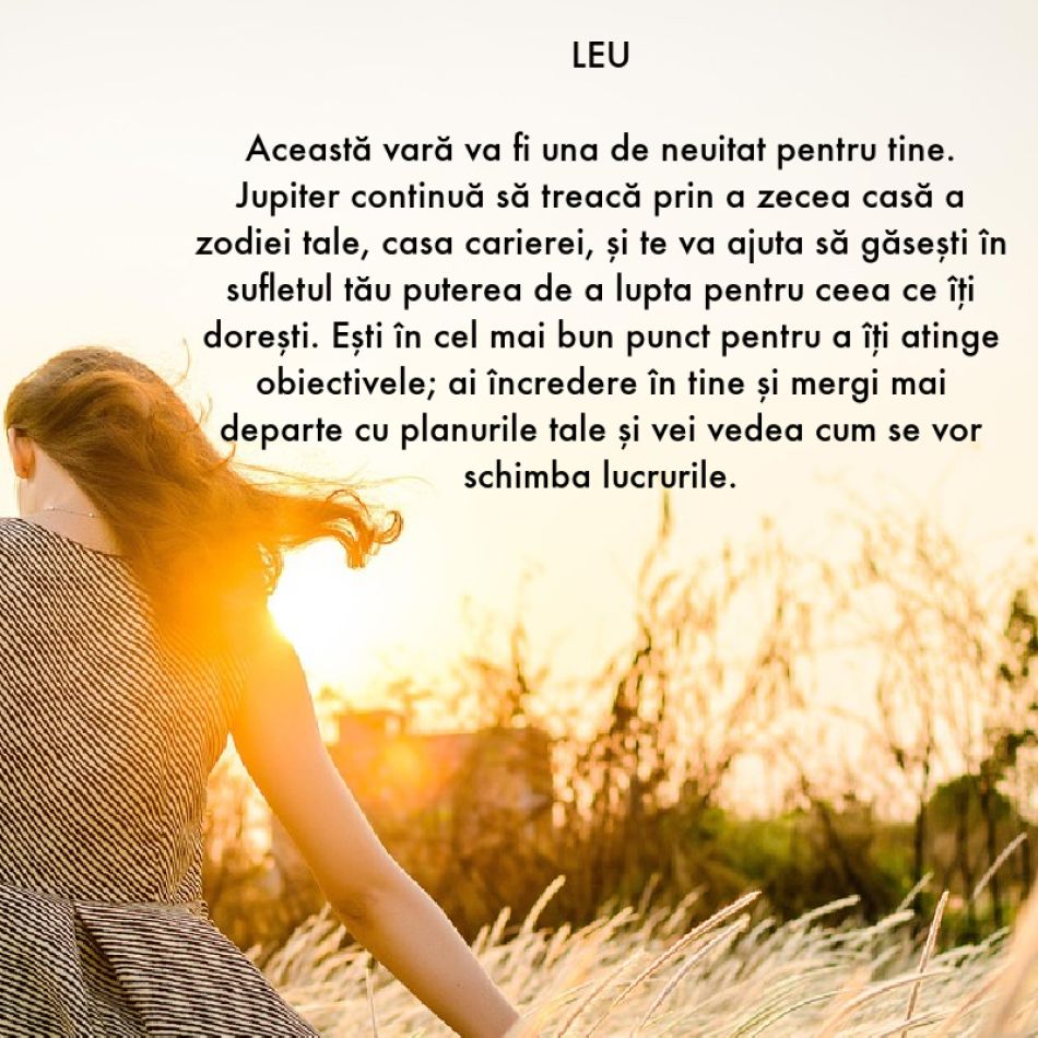 Ele vor fi cele mai fericite zodii în vara anului 2023