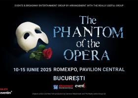 The Phantom of The Opera, producția originală de pe Broadway și West End vine la București