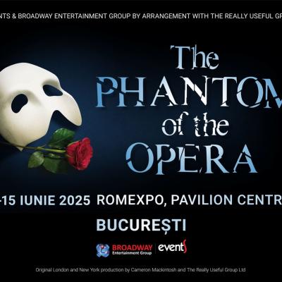 The Phantom of The Opera, producția originală de pe Broadway și West End vine la București 