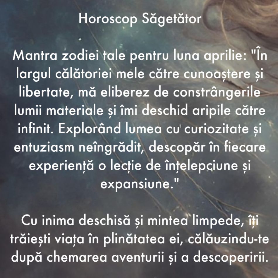 Horoscop spiritual: Află care este mantra zodiei tale pentru luna aprilie 2024