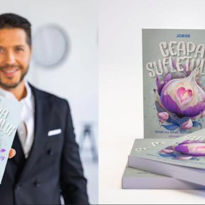 Jorge lansează cartea „Ceapa Sufletului” – un exercițiu de sinceritate și vindecare prin cuvinte