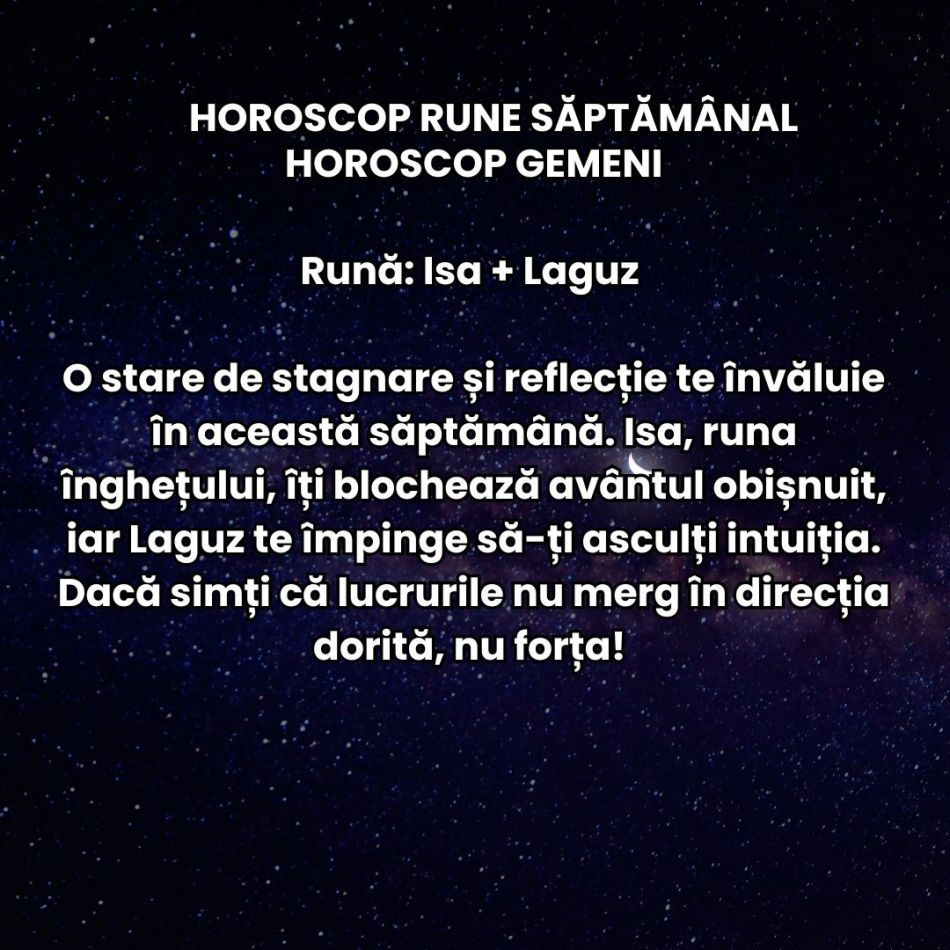 Horoscop Rune săptămâna 10-16 martie 2025: Eclipsa totală de Lună poate da peste cap tot ce credeai despre viața ta!