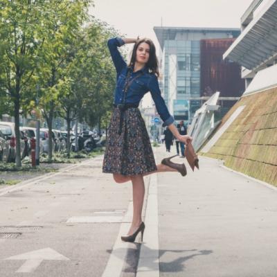 Fuste in clos pentru tinutele de iarna