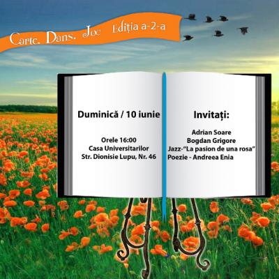Arta nu musca: Carte. Dans. Joc.