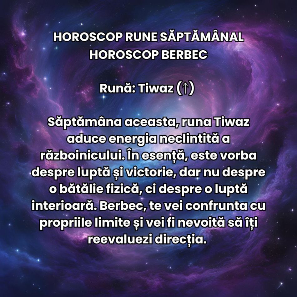 Horoscop Rune săptămâna 28 octombrie  - 3 noiembrie 2024: Află acum mesajul runelor la început de Brumar pentru zodia ta!