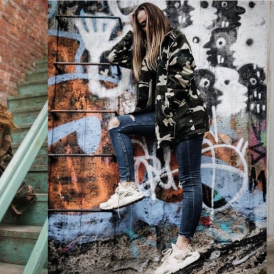 5 moduri în care să porți imprimeul camuflaj cu stil