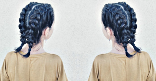 Cum sa faci doua cozi impletite (pe orice lungime de par)?