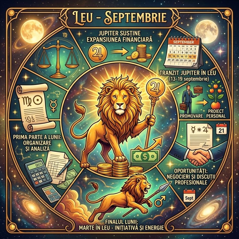 Vin banii exact când aveau mai mare nevoie: Trei semne zodiacale dau lovitura pe plan financiar în septembrie 2026
