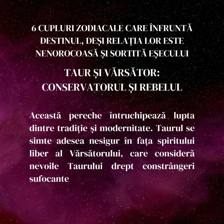 6 cupluri zodiacale care înfruntă destinul, deși relația lor este nenorocoasă și sortită eșecului