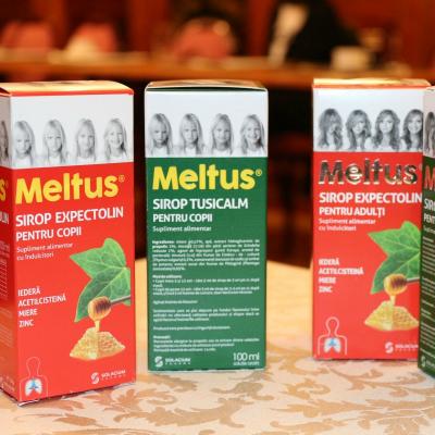 Gama de siropuri Meltus - Sinergie dintre natura si stiinta, cea mai eficienta solutie impotriva afectiunilor celor mici  