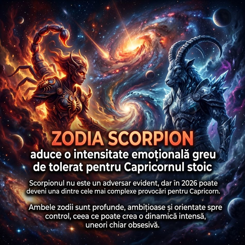 Horoscopul dușmanului ascuns: De ce zodii trebuie să se ferească zodia Capricorn în 2026?