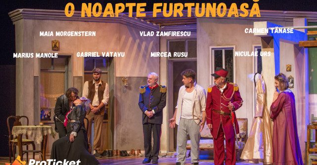 Maia Morgenstern, Marius Manole, Carmen Tănase, Constantin Cotimanis, pe scenele din București și Cluj la mijloc de februarie