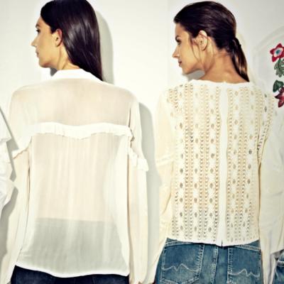 Cămașa albă romantică pe care o ador în acest moment 