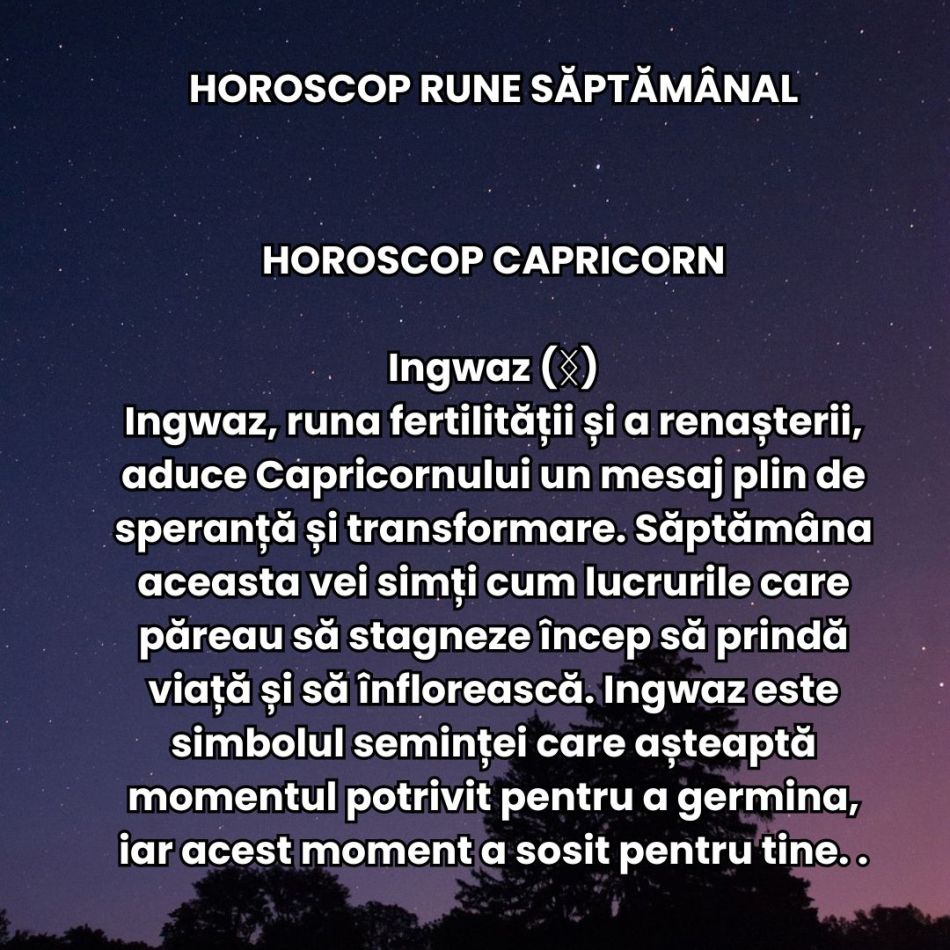 Horoscop Rune săptămâna 30 septembrie – 6 octombrie 2024: La ce trebuie să te aștepți?