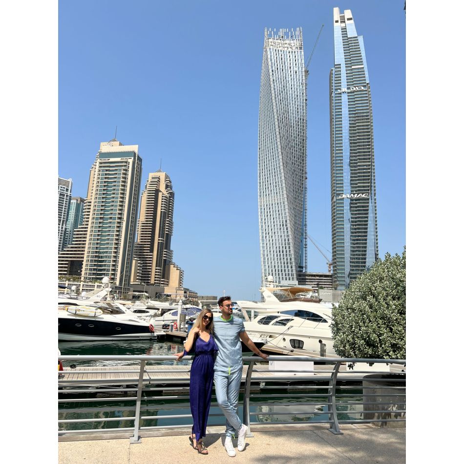 Liviu și Iulia Teodorescu, iubire la înălțime. Cei doi au filmat un videoclip în Dubai