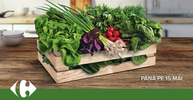 Carrefour lansează Lădița cu verdețuri pentru a susține producătorii locali