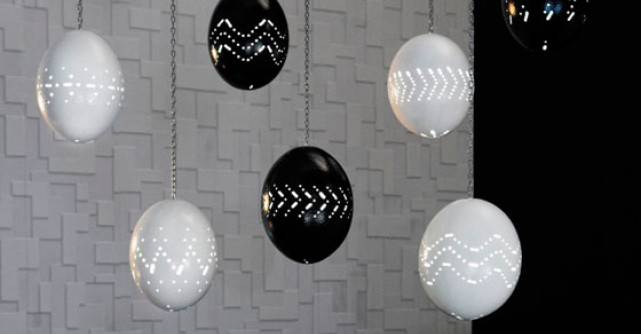 Pas cu pas: Cum se creeaza un iluminat elegant din oua de strut