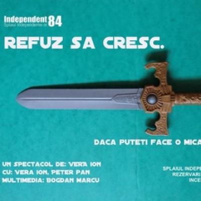 Premiera oficiala: Refuz sa cresc. Daca puteti face o mica donatie