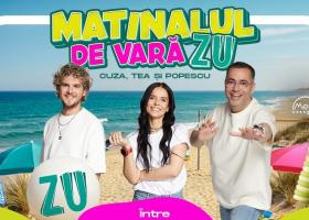 Matinalul de Vară ZU s-a mutat la malul mării. Cuza, Tea și Popescu au dat startul emisiunilor LIVE de pe litoral!