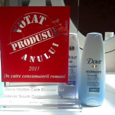 Dove, castigator la Premiile pentru Produsul Anului 2011