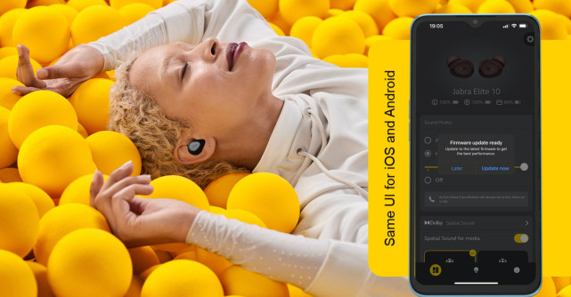 Actualizări revoluționare disponibile acum pentru căștile flagship de la JABRA 