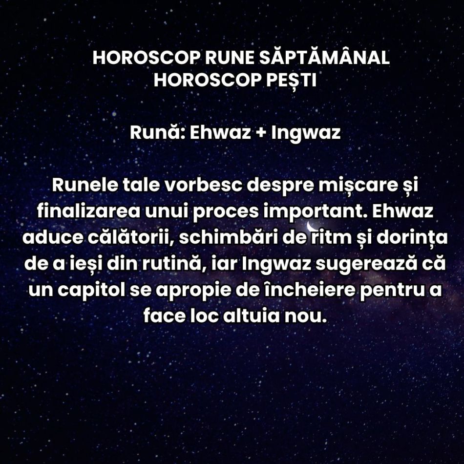 Horoscop Rune săptămâna 22-28 iunie:  Se schimbă ritmul! Vara devine agitată, spontană, dar și emoțională!