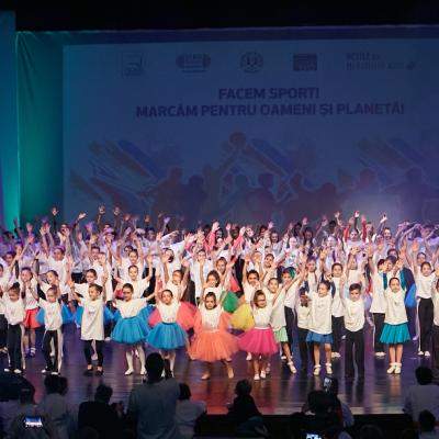 500 de copii au marcat Ziua Internațională a Sportului pentru Dezvoltare și Pace - ONU