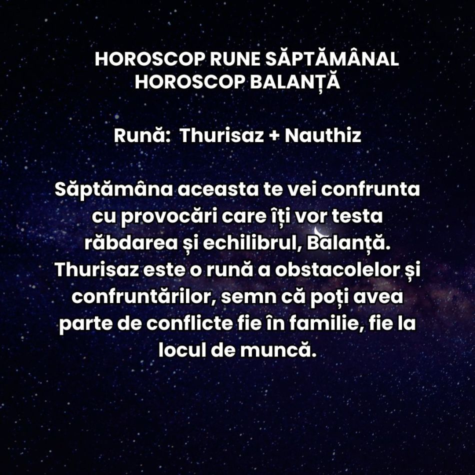Horoscop Rune săptămâna 3-9 martie 2025: Începutul primăverii ne aduce mai multă forță și hotărâre! 