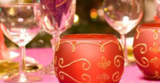 Decor romantic pentru o seara de Craciun in Doi