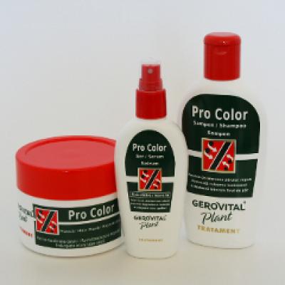 Ingrijire, culoare stralucitoare si par sanatos cu Gerovital Plant Tratament Pro Color