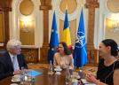 Prima Doamnă a României, Mirabela Grădinaru, s-a întâlnit marți cu o delegație UNICEF