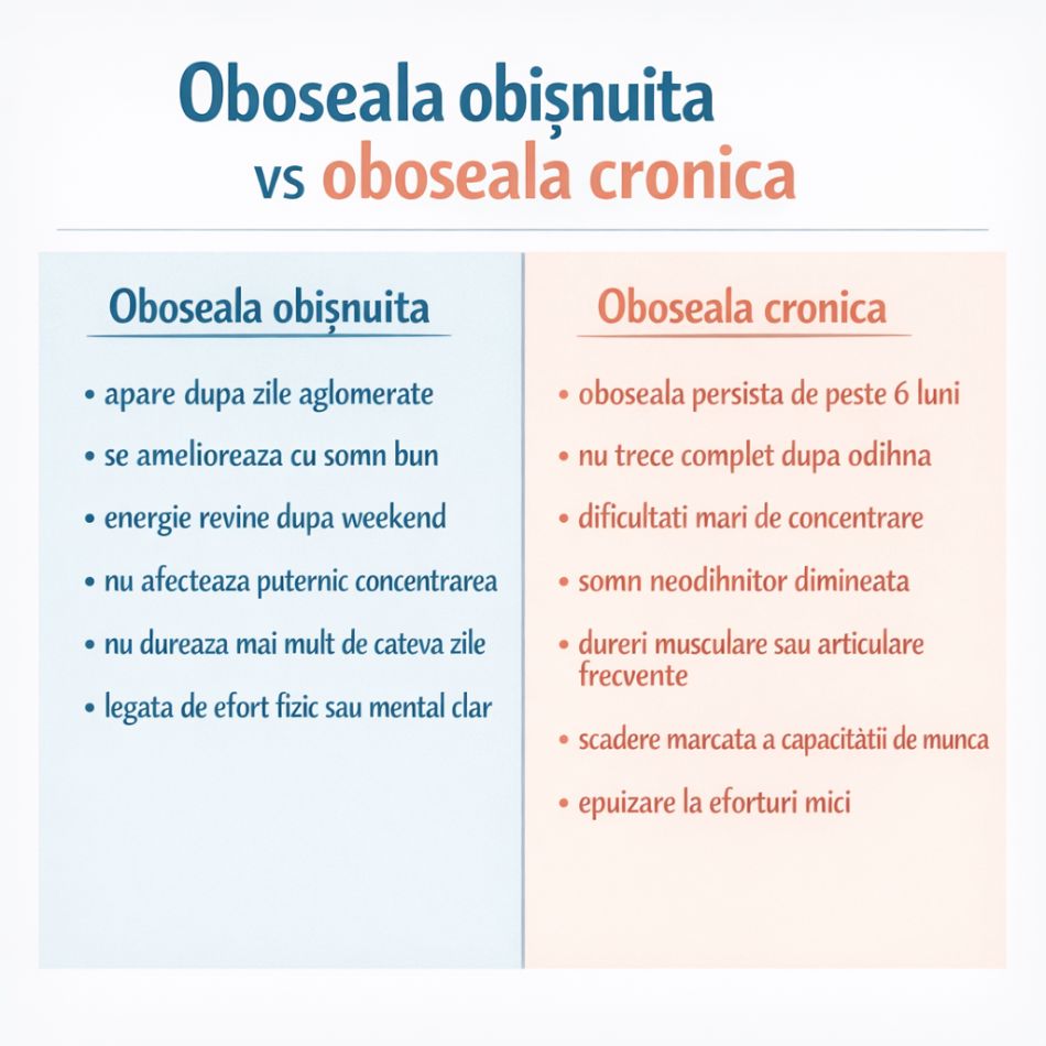 Oboseală cronică? Tot ce ar trebui să știi: de la simptome și cauze la tratament și management al energiei